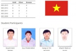 Olympic Sinh học quốc tế 2014: Việt Nam đoạt 4 huy chương
